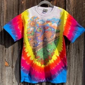 1994 VINTAGE LIQUID BLUE Grateful Dead Tour T-Shirt sz. M FREE SHIPPING!!!!